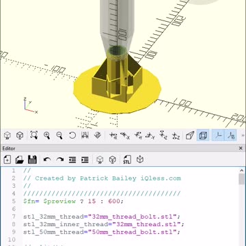OpenScad: Transparent Modifier