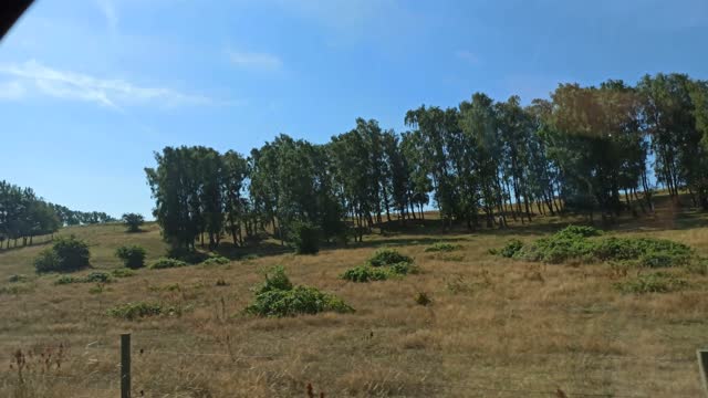 Från Hotell Löderups Strandbad till Östra Kustvägen 4 Aug. 2022