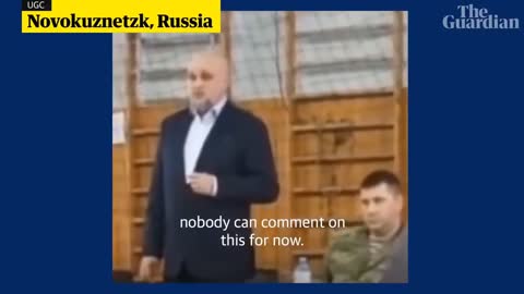 ‘Cannon fodder’: Russian governor confronted over young men deployed in Ukraine