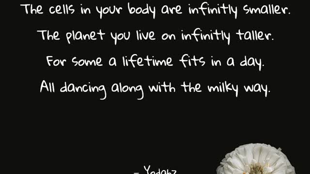 Dancing along the milky way