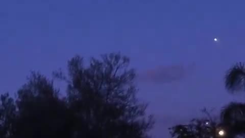 Multiple Iron Dome interceptions seen over the Galilee Panhandle