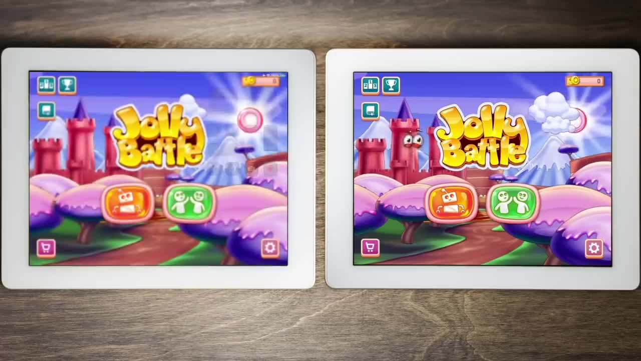 Jolly Battle - Co-playing Game via Pin-codes