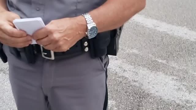 Collier County Sheriffs Deputy at VFW 07 05 22 after frivolous complaint from another CCREC member