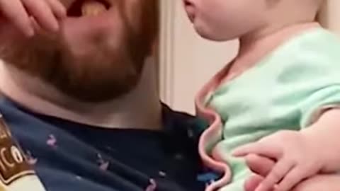 Funny Baby Videos eating # Short