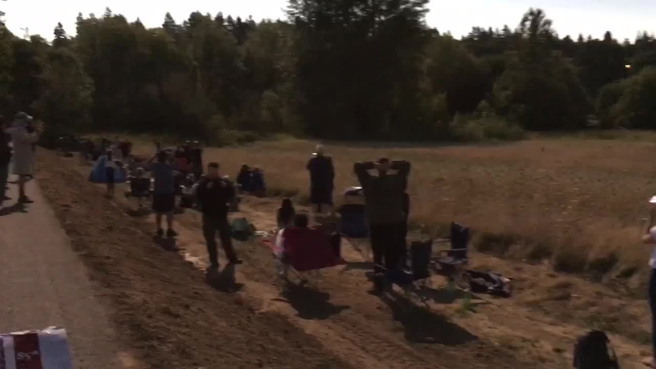 Solar Eclipse Aug. 21, 2017 in Salem, Oregon