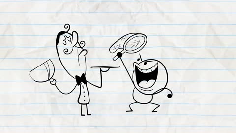 Pencilmate Gets Trashed! -in- ONE MAN'S TRASH IS ANOTHER MAN - Pencilmation Cartoons