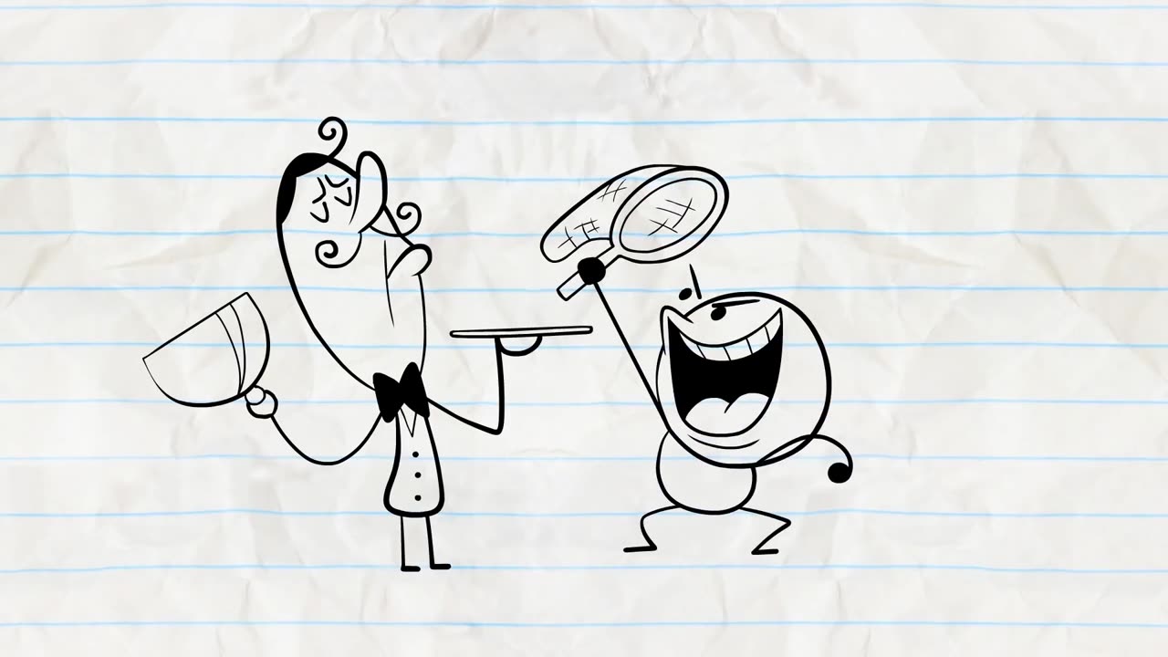 Pencilmate Gets Trashed! -in- ONE MAN'S TRASH IS ANOTHER MAN - Pencilmation Cartoons