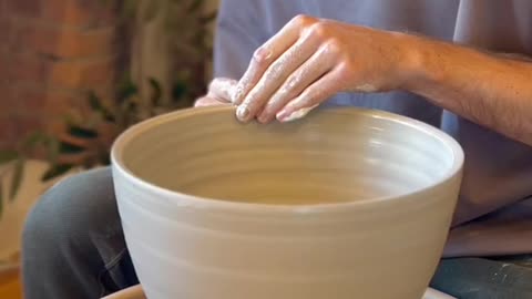 Maybe i shouldve kept this one #pottery #satisfying #asmr