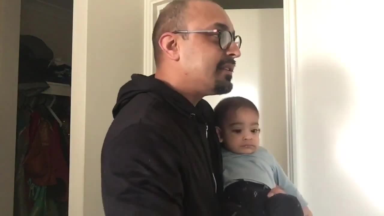 Rapping 'Just the 2 of Us' to my Son