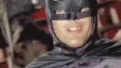 Batman stoned