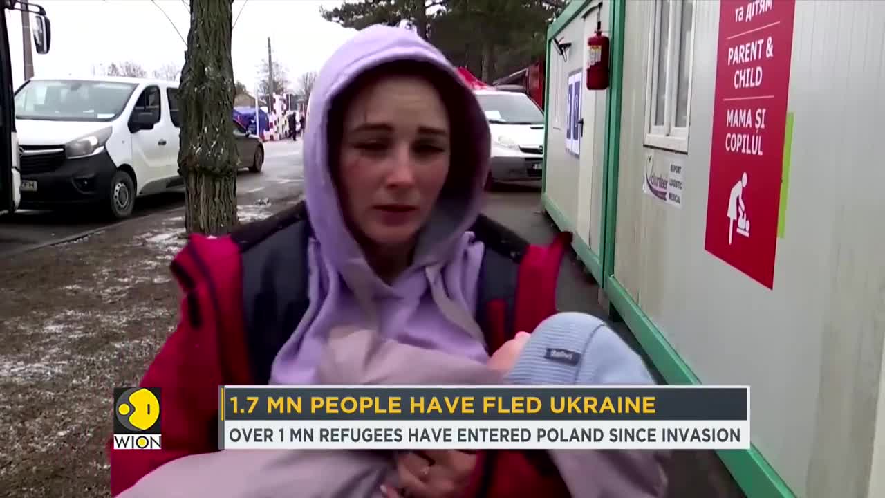 Russian invasion fuels refugee crisis_ 1.7 MN people have fled Ukraine