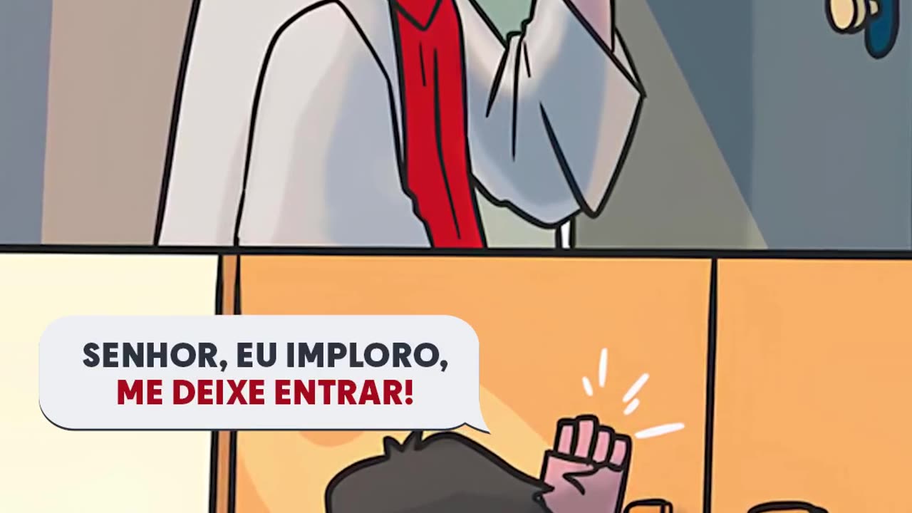 Jesus Cristo bate na porta.