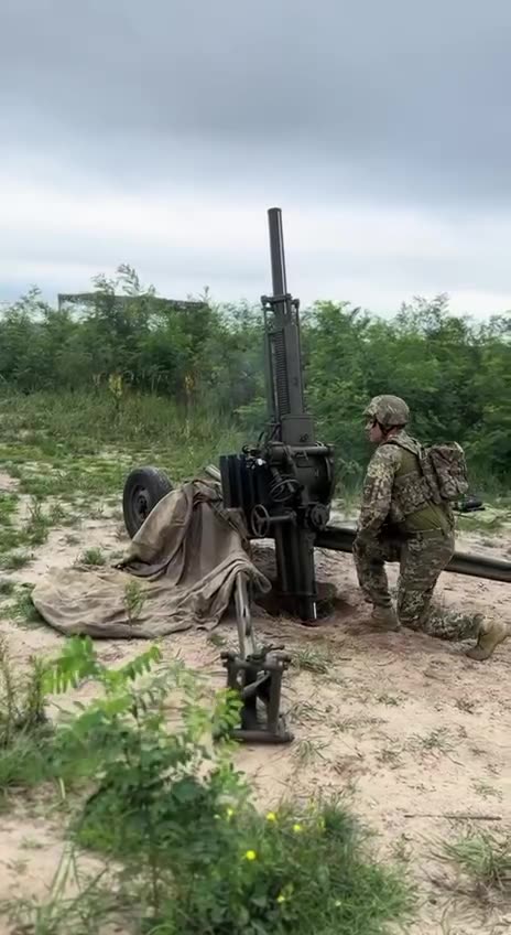 Footage from Ukrainian Heavy Mortar Crew