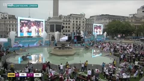 england fans react to astonishing opening goal against italy