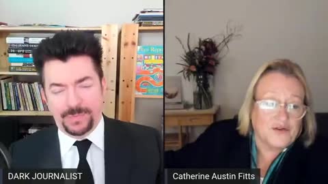 2/2 DARK JOURNALIST EXCLUSIVE INTERVIEW CATHERINE AUSTIN FITTS LIVE!