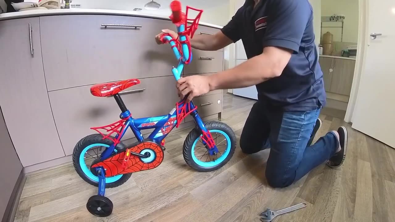 How to Assemble - Disney Spiderman Websling Bike by Huffy