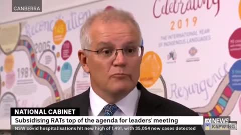 Australia's PM a day before Djokovic was stopped at the airport