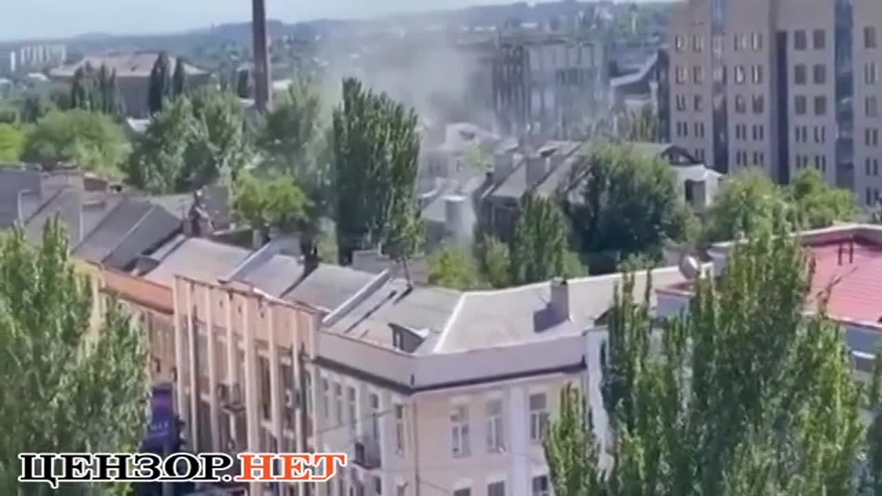 Explosion was heard near Pushylin's "administration" in Donetsk, - Russian mass media. VIDEO