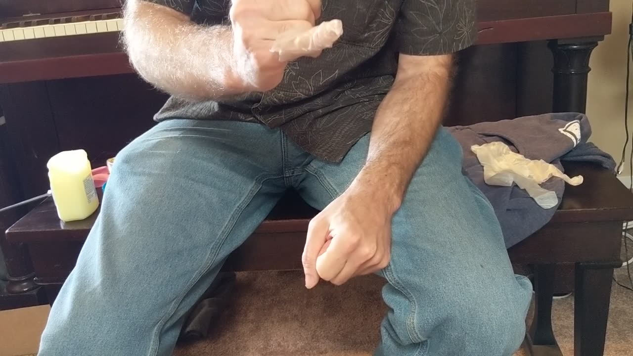 Intact penis gliding mechanism demo (G-rated)