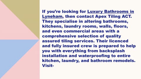 Best Luxury Bathrooms in Lyneham