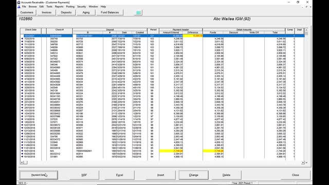 EIC Training - 2021 - AR Deposit