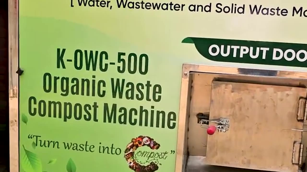 Organic Waste Compost Machine