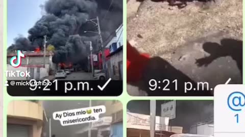 Dominican Republic fire 🔥 san Cristobal