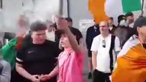 Unlike Britain, the Irish still have the right to protest - here they are out in force again!