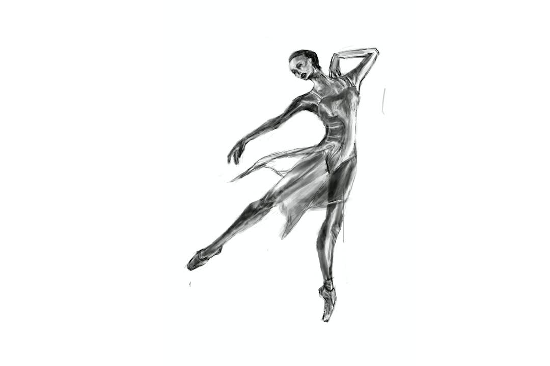 Ballet time-lapse art (No. 13)