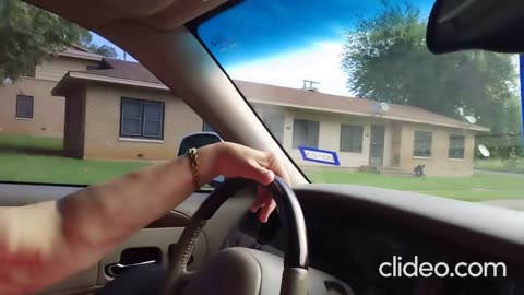 Driving Around Paris, Tx SLOW MOTION Washington St and more