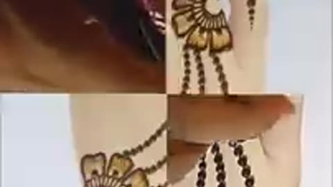 New jewelry mehndi design amazing design