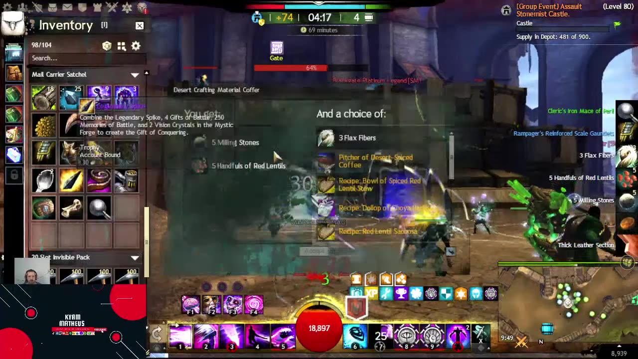 GW2 WvW MULTICLASS BUILD AND EVENTS MAGUUMA AND BORLIS PASS