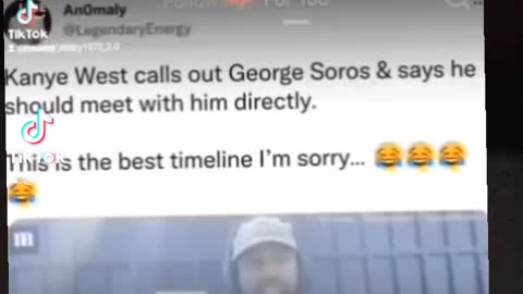 Kanye West calls out George Soros