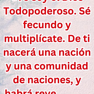 "Dios Bendice a Jacob con Promesas para su Descendencia" Génesis 35 :11,12.#shorts #youtube #ytshort