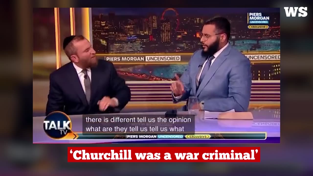 "Churchill was a war criminal"