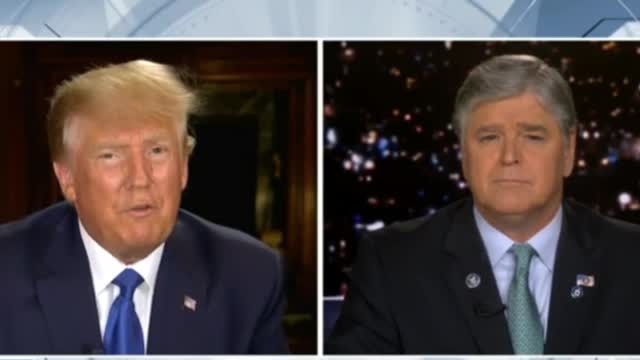 Donald J. Trump Interview by Sean Hannity on November 23, 2021.