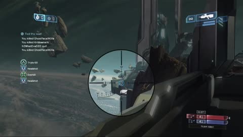 Halo 2 Anniversary - Overkill on Zenith #shorts #short #killtac #halo #halo2 #cips #h2a #halopc