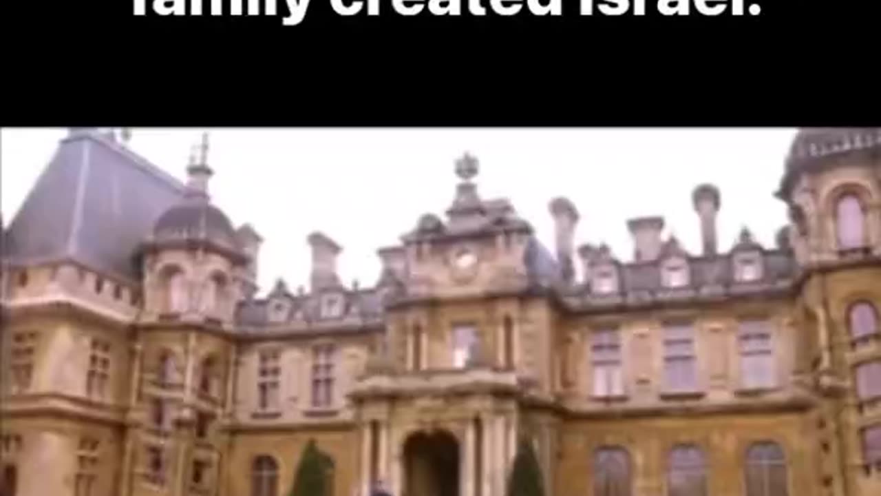 Jacob Rothschild: "My Family created Israel"