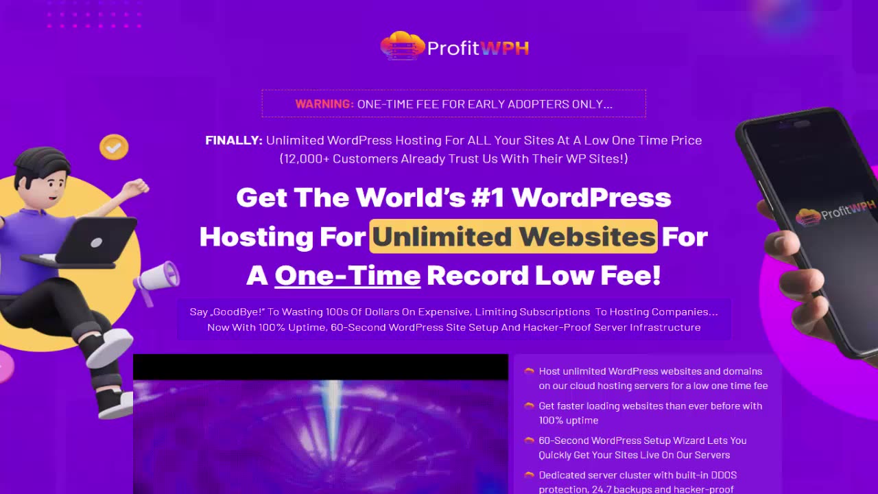 ProfitWPH Review - Unlimited WordPress Hosting Solutions