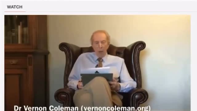 Dr. Vernon Coleman - Medical proof the COVID vaccine is murder