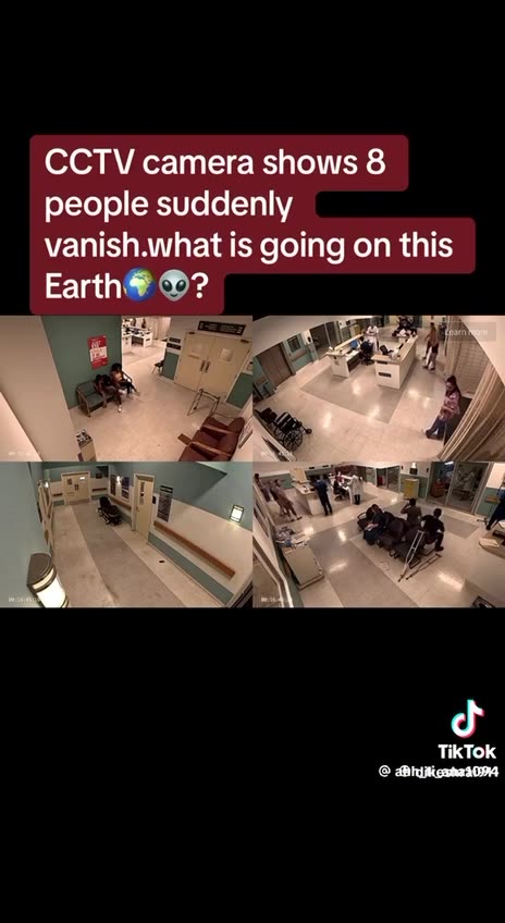 People disappear in groups