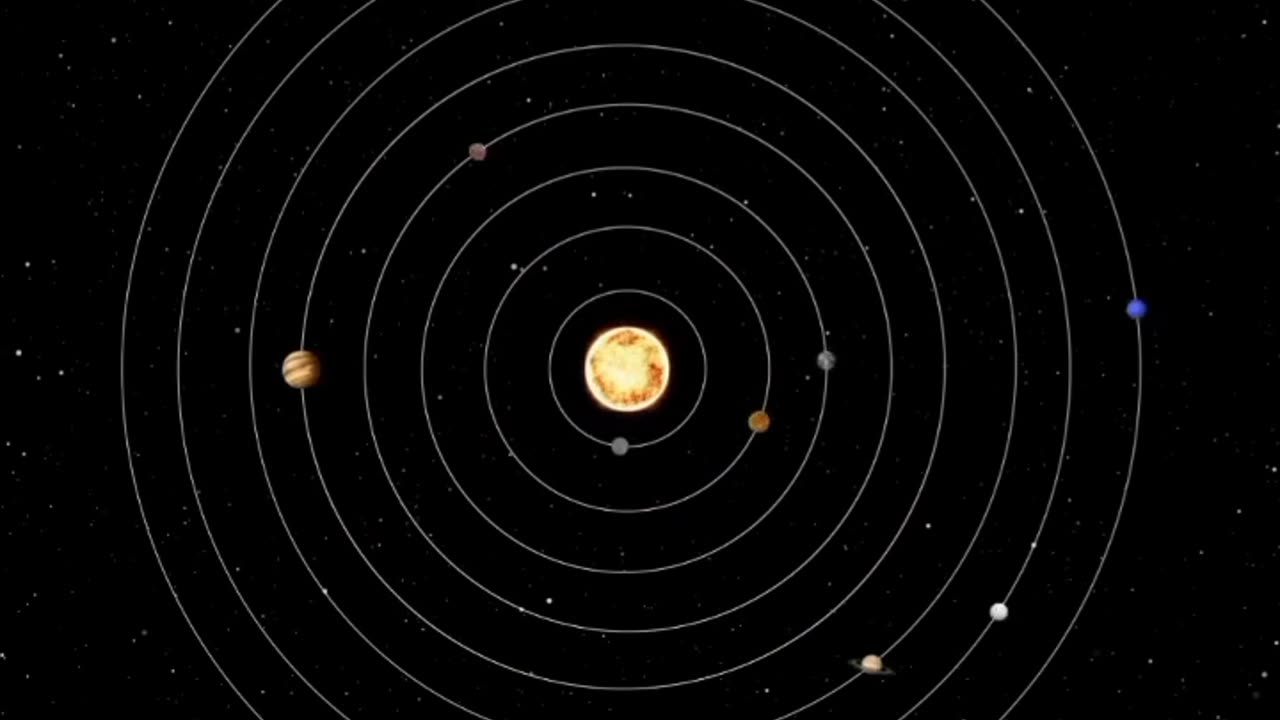 Reality of our solar system.