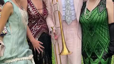 On Governors Island in New York City, there's an annual Retro Jazz Age lawn party