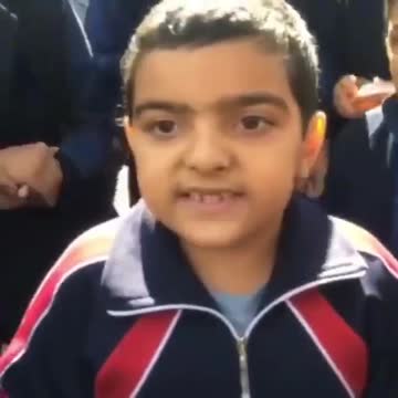 Teacher asking student why he was running at school