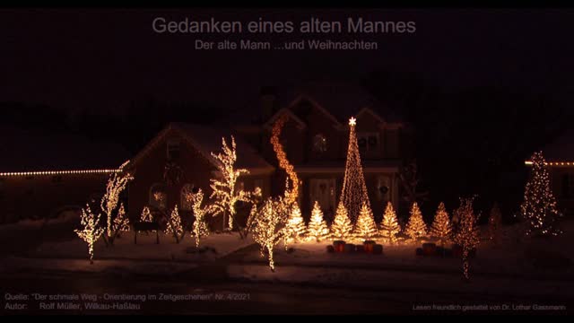 Der alte Mann ...und Weihnachten