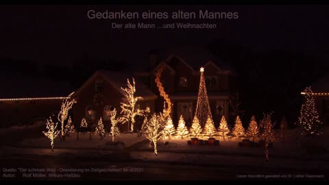 Der alte Mann ...und Weihnachten