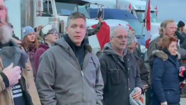 Day 18 of the Coutts blockade. *see description*