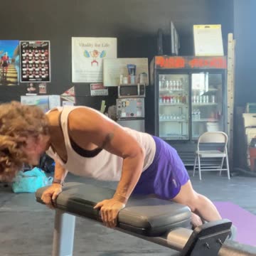 Push-up Chest Elevated & Elbows at 45 degree