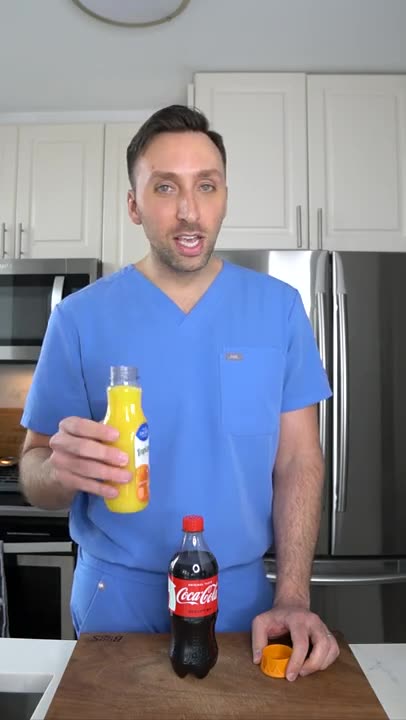 Why You Shouldn't Drink Orange Juice #shorts