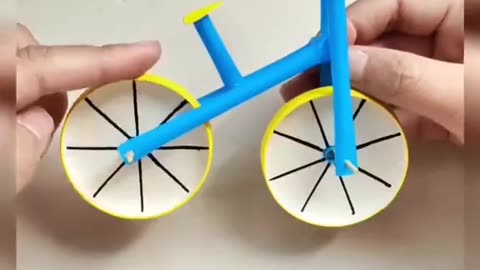 cycle DIY Paper Cut Origami: